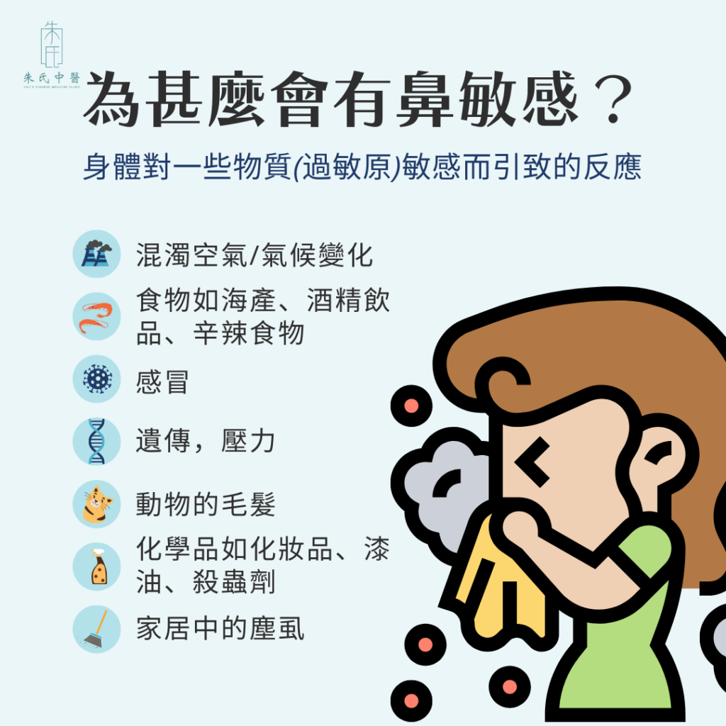 鼻敏感的成因
